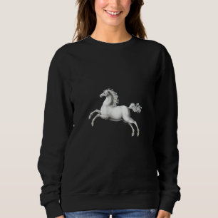Sudadera Joris Hoefnagel White Horse Famosa pintura Anima