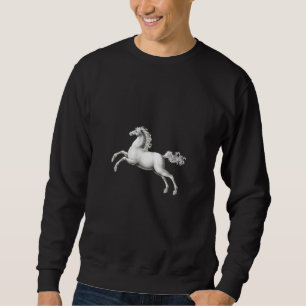 Sudadera Joris Hoefnagel White Horse Famosa pintura Anima
