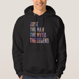 Sudadera José El Hombre El Mito La Leyenda Los Padres Día H