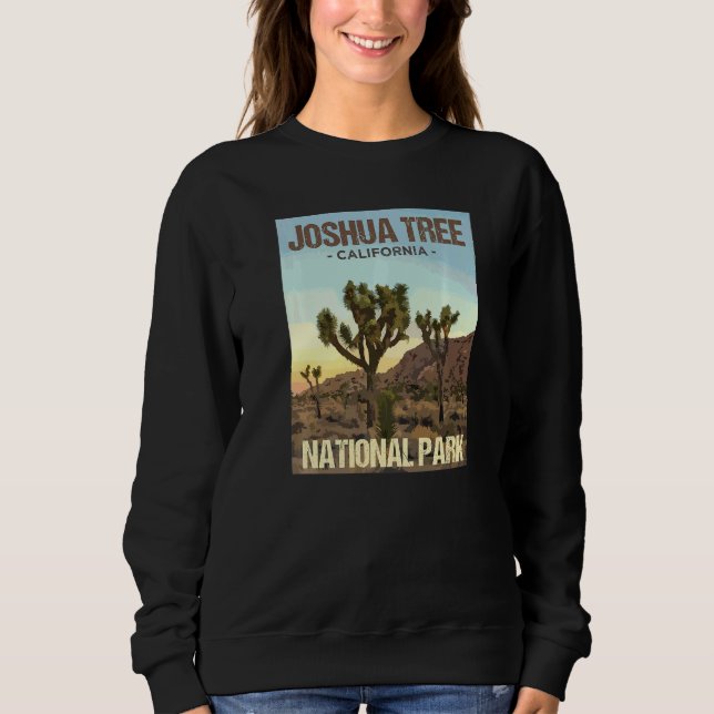 Sudadera Joshua Tree National Park California Poster (Anverso)