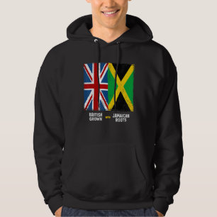 Sudadera Jota de la Unión con bandera jamaiquina y Caribe b