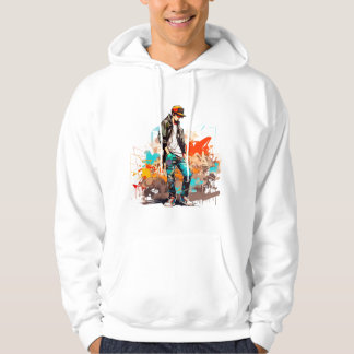 Sudadera Joven adolescente graffiti Hoodie