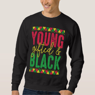 Sudadera Joven ed Magia de Chica Negra y Historia Negra