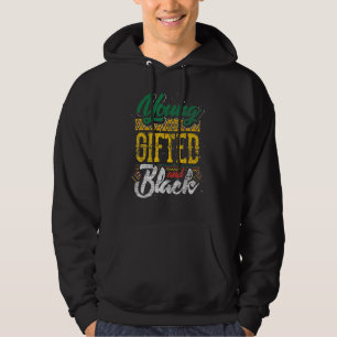 Sudadera Joven ed Y Negro Mes De Historia Negra Ame African