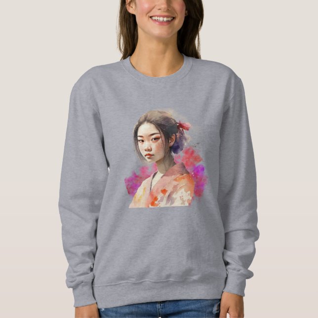Sudadera Joven Geisha (Anverso)