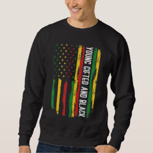 Sudadera Joven Gifado Y Orgullo Norteamericano De Historia 