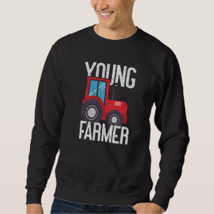 Sudadera Joven Granjero Granja Local Joven Granjero