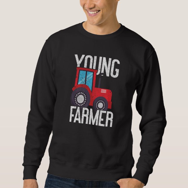 Sudadera Joven Granjero Granja Local   Joven Granjero (Anverso)