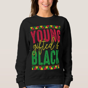 Sudadera Joven magia negra de chica negra e historia negra
