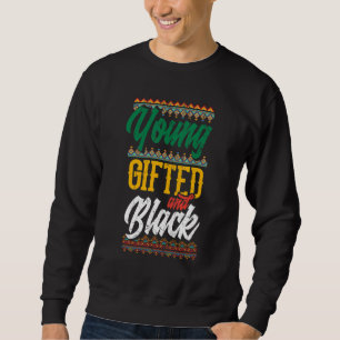 Sudadera Joven orgullosamente negro Orgulloso patrimonio af