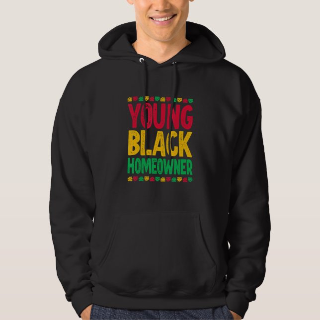 Sudadera Joven propietario negro 2 (Anverso)