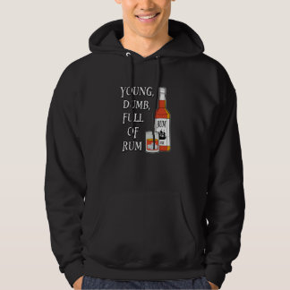 Sudadera Joven Tonto Lleno De Ron