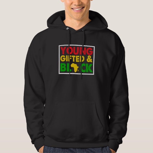 Sudadera Joven y negro (Anverso)