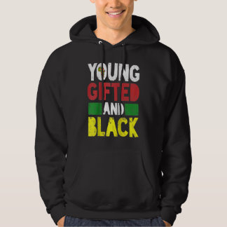 Sudadera Joven y negro Orgullo africano negro Mes de la his