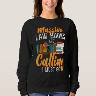 Sudadera Jóvenes Abogados Abogados Libros Masivos De Derech
