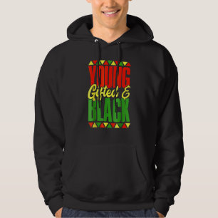 Sudadera Jóvenes De Edad Y Mes De Historia Negra Hombres Af