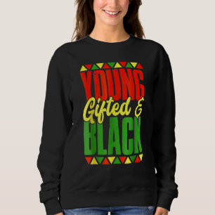 Sudadera Jóvenes De Edad Y Mes De Historia Negra Hombres Af