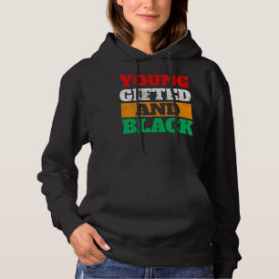 Sudadera Jóvenes De Edad Y Orgullo Negro Africano Mon De Hi