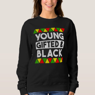 Sudadera Jóvenes De La Edad Y La Historia Negra De La Histo