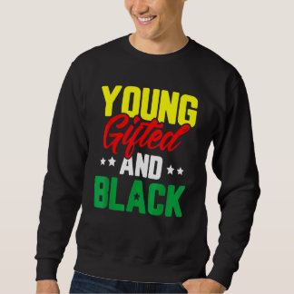 Sudadera Jóvenes de la historia negra del orgullo africano