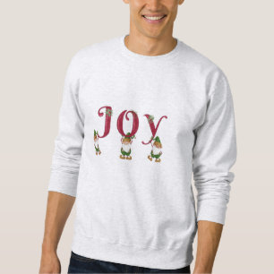 Sudadera Jóvenes Navidades Elves sosteniendo cartas
