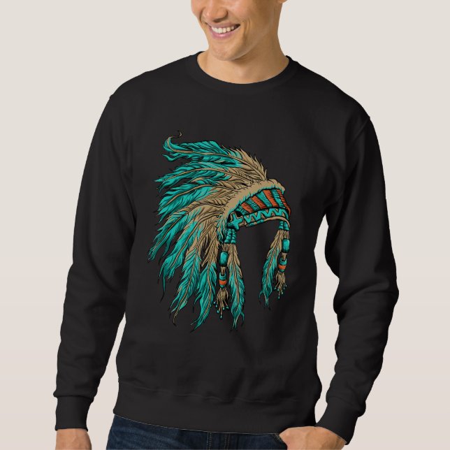 Sudadera Joyas con disfraces de discurso abdominal nativo a (Anverso)