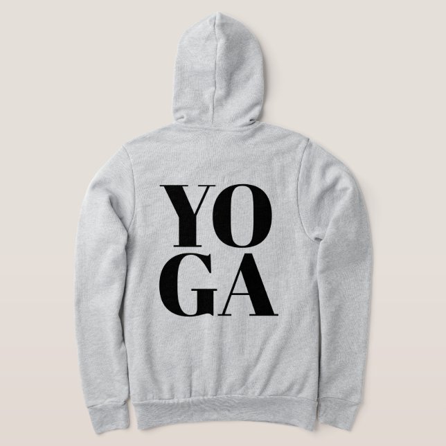 Sudadera Joyas de cremallera de YOGA para mujeres (Distribución Reverso )