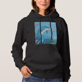Sudadera Joyful Dolphin Moments