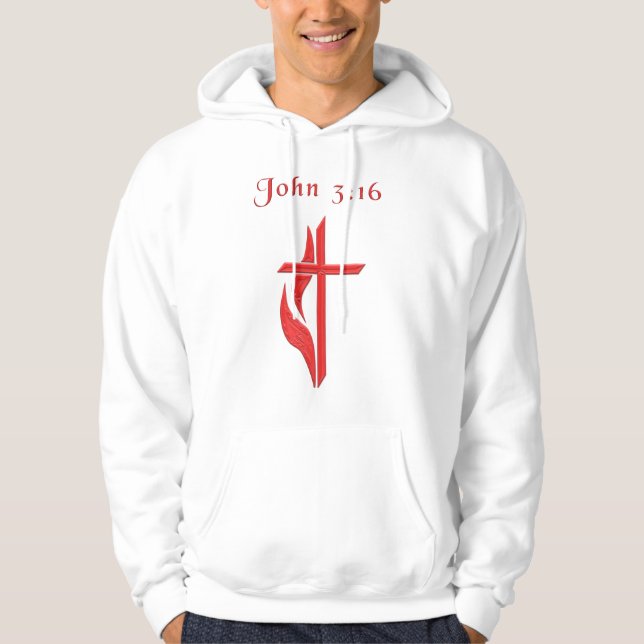 Sudadera Juan 3:16 (Anverso)