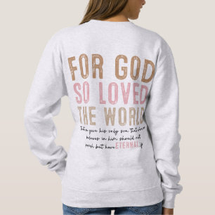 Sudadera Juan 3:16