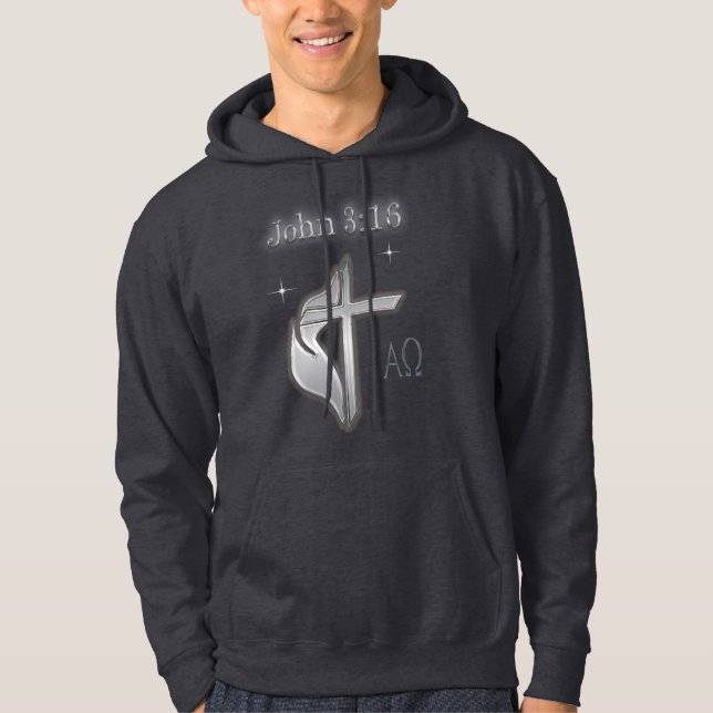 Sudadera Juan 3:16 (Anverso)