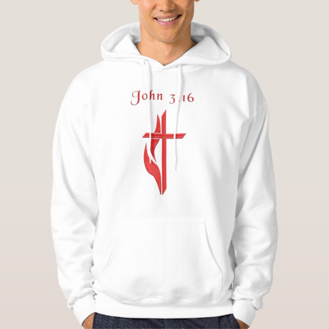 Sudadera Juan 3:16 (Anverso)