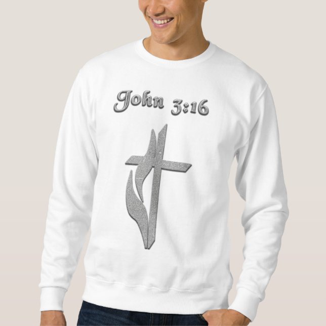Sudadera Juan 3:16 (Anverso)