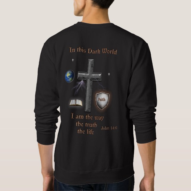 Sudadera Juan 3:16 (Reverso)