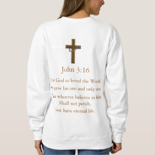 Sudadera Juan 3:16