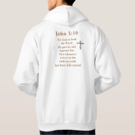 Sudadera Juan 3:16