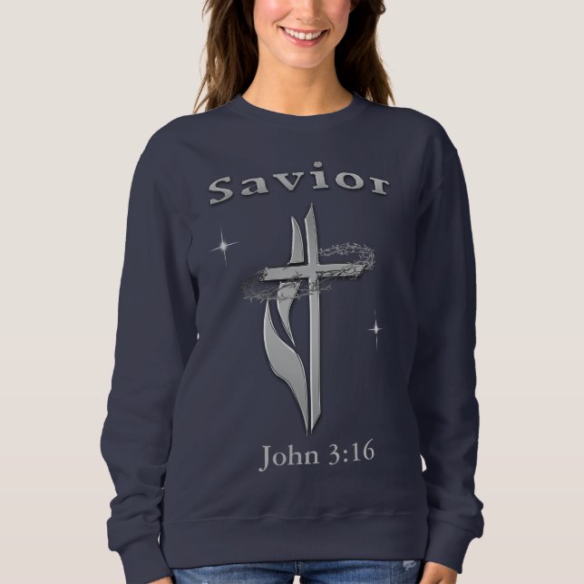 Sudadera Juan 3:16 (Anverso)