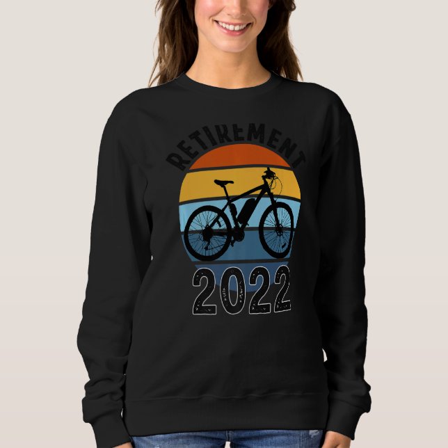 Sudadera Jubilación 2022 Bicicleta Eléctrica Ebike (Anverso)