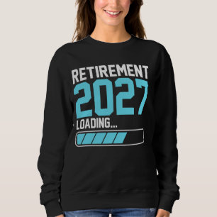 Sudadera Jubilación 2027 Carga Graciosa Retirando Hombres J