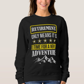 Sudadera Jubilación Adventure Mountain Traveller Camper Sen