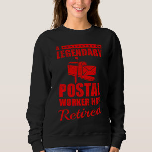 Sudadera Jubilación de trabajador postal  Genial cartero le