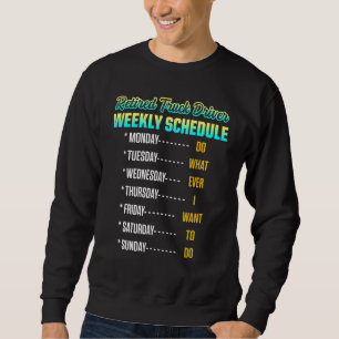 Sudadera Jubilación del camionero retirado 4