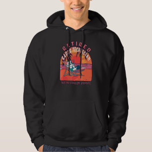 Sudadera Jubilación vintage de técnico de radar retirado