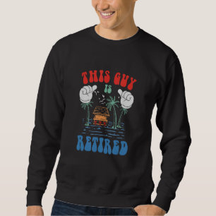 Sudadera Jubilado Genial Para Hombres Abuelo Jubilación Est