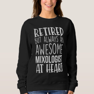 Sudadera Jubilado Pero Increíble Mixólogo Barman Divertido 