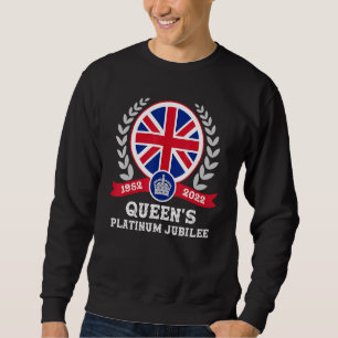 Sudadera Jubileo Platino Monarquía de la Reina Británica 70
