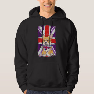 Sudadera Jubileo Platinum 2022 Corgi Puppy & Union Jack Par