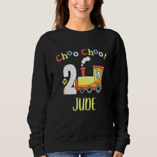 Sudadera Jude Choo Choo Dos Tren Segundo Cumpleaños Turno 2