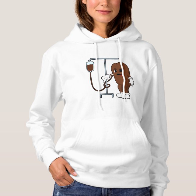 Sudadera Judía de café con café (Anverso)