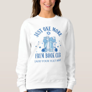 Sudadera Judío SOLO UN LIBRO DE FRUTAS MÁS CLUB Hanukkah
